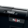 Distrugator manual documente Rexel SECURE   X8,   8 coli, P4, cross-cut (tip confeti), cos  14 litri, negru, "2020123EU" (timbru