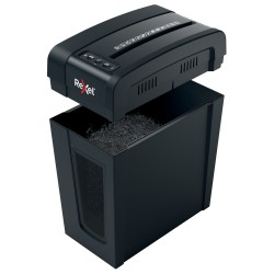 Distrugator manual documente Rexel SECURE   X8 Slim,   8 coli, P4, cross-cut (tip confeti), cos  14 litri, negru, "2020126EU" (t