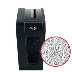 Distrugator manual documente Rexel SECURE   X8 Slim,   8 coli, P4, cross-cut (tip confeti), cos  14 litri, negru, "2020126EU" (t