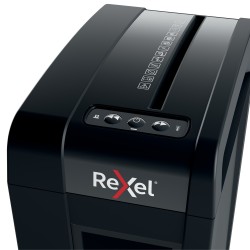 Distrugator manual documente Rexel SECURE   X8 Slim,   8 coli, P4, cross-cut (tip confeti), cos  14 litri, negru, "2020126EU" (t