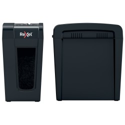 Distrugator manual documente Rexel SECURE   X8 Slim,   8 coli, P4, cross-cut (tip confeti), cos  14 litri, negru, "2020126EU" (t