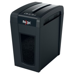 Distrugator manual documente Rexel SECURE  X10 Slim, 10 coli, P4, cross-cut (tip confeti), cos  18 litri, negru, "2020127EU" (ti