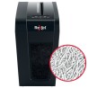Distrugator manual documente Rexel SECURE  X10 Slim, 10 coli, P4, cross-cut (tip confeti), cos  18 litri, negru, "2020127EU" (ti