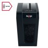 Distrugator manual documente Rexel SECURE  X10 Slim, 10 coli, P4, cross-cut (tip confeti), cos  18 litri, negru, "2020127EU" (ti