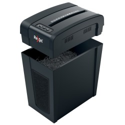 Distrugator manual documente Rexel SECURE  X10 Slim, 10 coli, P4, cross-cut (tip confeti), cos  18 litri, negru, "2020127EU" (ti