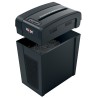 Distrugator manual documente Rexel SECURE  X10 Slim, 10 coli, P4, cross-cut (tip confeti), cos  18 litri, negru, "2020127EU" (ti
