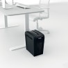 Distrugator manual documente Rexel SECURE  X10 Slim, 10 coli, P4, cross-cut (tip confeti), cos  18 litri, negru, "2020127EU" (ti