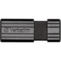 MEMORIE USB VERBATIM PINSTRIPE 16GB USB 2.0 NEGRU "49063" (TIMBRU VERDE 0.03 LEI)