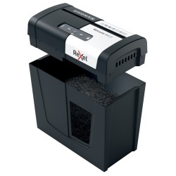 Distrugator manual documente Rexel SECURE MC3,  3 coli, P5, micro-cut (tip particule), cos  10 litri, negru-argintiu, "2020128EU