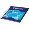 CD-R VERBATIM  700MB, 80min, viteza 52x,   1 buc, Slim Case, "43347" (pret pt. 1 blank CD - 200buc. / cutie) 935144