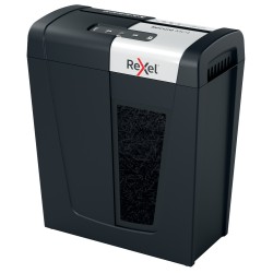 Distrugator manual documente Rexel SECURE MC4,  4 coli, P5, micro-cut (tip particule), cos  14 litri, negru-argintiu, "2020129EU