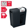Distrugator manual documente Rexel SECURE MC4,  4 coli, P5, micro-cut (tip particule), cos  14 litri, negru-argintiu, "2020129EU