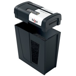 Distrugator manual documente Rexel SECURE MC4,  4 coli, P5, micro-cut (tip particule), cos  14 litri, negru-argintiu, "2020129EU