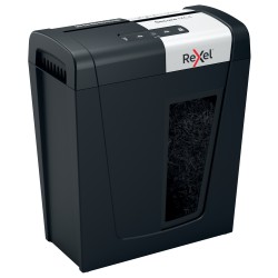 Distrugator manual documente Rexel SECURE MC4,  4 coli, P5, micro-cut (tip particule), cos  14 litri, negru-argintiu, "2020129EU