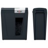 Distrugator manual documente Rexel SECURE MC4,  4 coli, P5, micro-cut (tip particule), cos  14 litri, negru-argintiu, "2020129EU