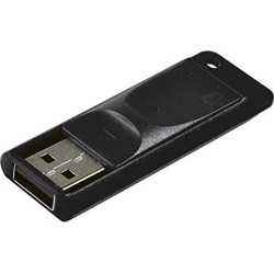 MEMORIE USB VERBATIM StoreNGo SLIDER 32GB USB 2.0 NEGRU "98697" (TIMBRU VERDE 0.03 LEI)