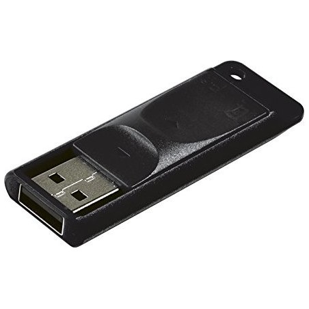 MEMORIE USB VERBATIM StoreNGo SLIDER 32GB USB 2.0 NEGRU "98697" (TIMBRU VERDE 0.03 LEI)