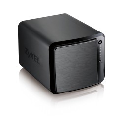 NAS ZyXel, tower, HDD x 4, capacitate maxima 24 TB, memorie RAM 1 GB, RJ-45 (Gigabit) x 2, porturi USB 3.0 x 3, "NAS542-EU0101F"