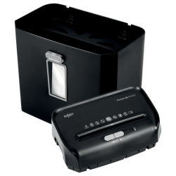 Distrugator manual documente Rexel PROMAX QS  REX823,   8 coli, P4, cross-cut (tip confeti), cos  23 litri, negru, "2104583EU" (