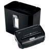 Distrugator manual documente Rexel PROMAX QS  REX823,   8 coli, P4, cross-cut (tip confeti), cos  23 litri, negru, "2104583EU" (