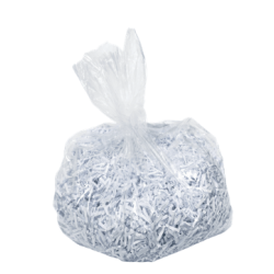Pungi de plastic (175L) pentru Distrugator Documente Rexel, 20 buc/set, transparent, Rexel "2020175B"