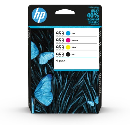 Combo-Pack Original HP CMYK, nr.953, pentru OfficeJet Pro 7720|7730|8210|8218|8720|8730, , (timbru verde 0.60 lei), "6ZC69AE"