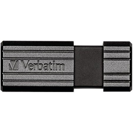 MEMORIE USB VERBATIM PINSTRIPE 16GB USB 2.0 NEGRU "49063" (TIMBRU VERDE 0.03 LEI)