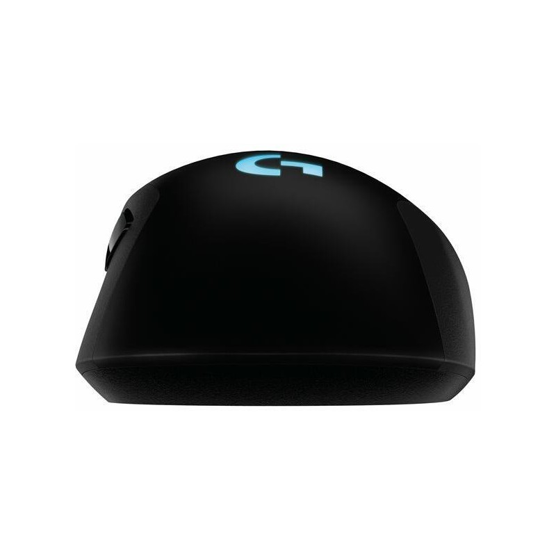 LOGITECH G703 LIGHTSPEED Wireless Gaming Mouse with HERO 16K Sensor - BLACK - 2.4GHZ - EER2, "910-005640" (timbru verde 0.18 lei