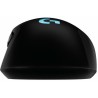 LOGITECH G703 LIGHTSPEED Wireless Gaming Mouse with HERO 16K Sensor - BLACK - 2.4GHZ - EER2, "910-005640" (timbru verde 0.18 lei