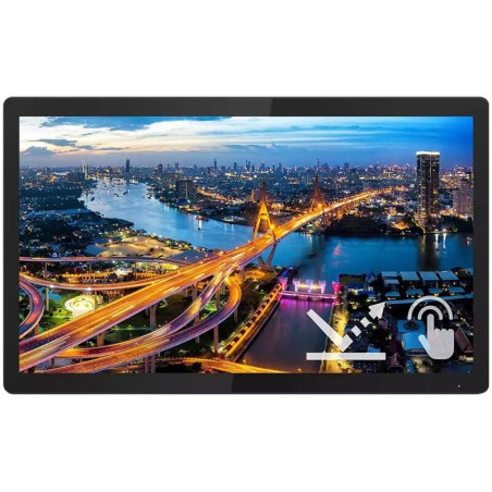 MONITOR  Philips 21.5 inch, home | office, IPS, Full HD (1920 x 1080), Wide, 400 cd/mp, 4 ms, HDMI | VGA | DisplayPort, "222B1TF