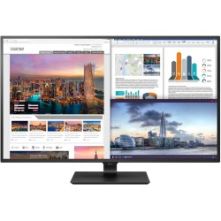 MONITOR LG 42.5 inch, home | office, IPS, 4K UHD (3840 x 2160), Wide, 400 cd/mp, 8 ms, HDMI | DisplayPort, "43UN700-B.AEU" (timb