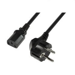CABLU alimentare LOGILINK 3m, intrare Schuko, iesire C13, 10A, testat VDE, black, "CP095" (timbru verde 0.8 lei)