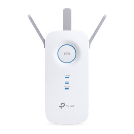 RANGE EXTENDER TP-LINK wireless 1900Mbps, 1 port Gigabit, 3 antene externe, dual band AC1900, 2.4GHz &amp; 5GHz "RE550" (timbru 