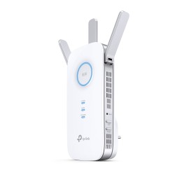 RANGE EXTENDER TP-LINK wireless 1900Mbps, 1 port Gigabit, 3 antene externe, dual band AC1900, 2.4GHz &amp; 5GHz "RE550" (timbru 