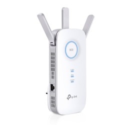 RANGE EXTENDER TP-LINK wireless 1900Mbps, 1 port Gigabit, 3 antene externe, dual band AC1900, 2.4GHz &amp; 5GHz "RE550" (timbru 