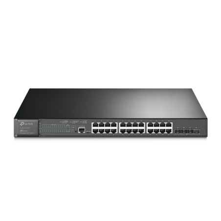 Switch cu management L2 TP-Link POE, 24 Porturi Gigabit, 4 x SFP+ Gigabit "TL-SG3428XMP" (timbru verde 2 lei)