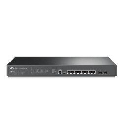 Switch TP-Link cu management L2+, 8 Porturi 2.5GBASE-T si 2-Port 10GE SFP+ L2+ Managed Switch with 8-Port PoE+ "TL-SG3210XHP-M2"