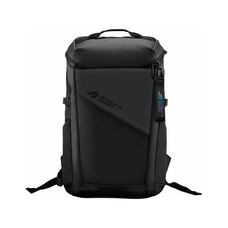 RUCSAC ASUS, pt. notebook de max 17 inch, 2 compartimente, buzunar frontal | buzunar lateral x 2, 930 g, poliester, negru, "90XB