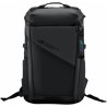 RUCSAC ASUS, pt. notebook de max 17 inch, 2 compartimente, buzunar frontal | buzunar lateral x 2, 930 g, poliester, negru, "90XB