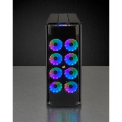 CARCASA CORSAIR Tower, ATX, "Obsidian Series 1000D Super-Tower Case", fara sursa, sticla securizata, fan x nu, USB 3.1 x 4, USB 