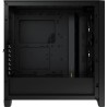 CARCASA CORSAIR Middle Tower, ATX, "iCUE 4000X RGB", fara sursa, sticla securizata, fan x 2, USB 3.0x1, USB 3.1 gen 2 Type-Cx1, 