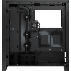 CARCASA CORSAIR Middle Tower, ATX, "iCUE 4000X RGB", fara sursa, sticla securizata, fan x 2, USB 3.0x1, USB 3.1 gen 2 Type-Cx1, 
