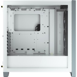 CARCASA CORSAIR Middle Tower, ATX, "iCUE 4000X RGB", fara sursa, sticla securizata, fan x 2, USB 3.0 x 2, USB 3.1 gen 2 Type-C x