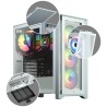 CARCASA CORSAIR Middle Tower, ATX, "iCUE 4000X RGB", fara sursa, sticla securizata, fan x 2, USB 3.0 x 2, USB 3.1 gen 2 Type-C x