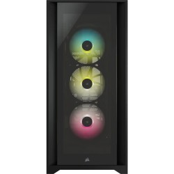 CARCASA CORSAIR Middle Tower, ATX, "iCUE 5000X RGB", fara sursa, sticla securizata, fanx3, USB 3.0x2, USB 3.1 gen 2 Type-Cx1,Jac