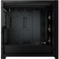 CARCASA CORSAIR Middle Tower, ATX, "iCUE 5000X RGB", fara sursa, sticla securizata, fanx3, USB 3.0x2, USB 3.1 gen 2 Type-Cx1,Jac