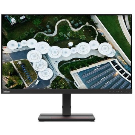 MONITOR Lenovo 23.8 inch, home | office, VA, Full HD (1920 x 1080), Wide, 250 cd/mp, 6 ms, HDMI | VGA, "62AEKAT2EU" (timbru verd