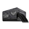 SURSA ASUS, 750 W, "TUF-GAMING-750B",  ATX 12V, fan 135 mm x 1, 80 Plus Bronze, MB 20+4 pin x 1, CPU 4+4 pin x 1, PCI-E 6+2 pin 