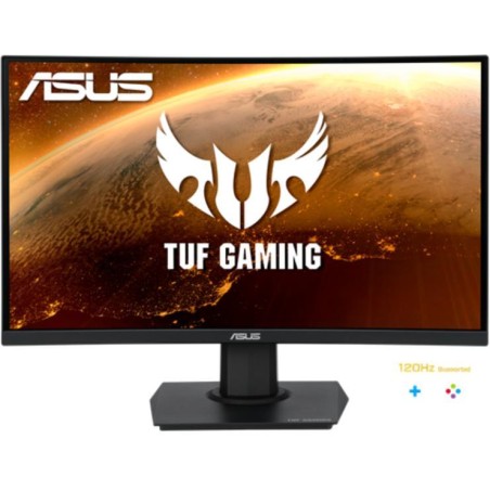 MONITOR Asus - gaming 23.6 inch, Gaming, VA, Full HD (1920 x 1080), Wide, 250 cd/mp, 1 ms, HDMI | DisplayPort, "VG24VQE" (timbru