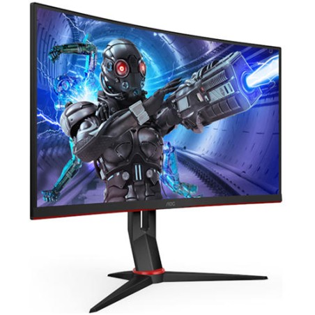 MONITOR  AOC - gaming 27 inch, Gaming, VA, Full HD (1920 x 1080), Wide | curbat, 300 cd/mp, 1 ms, HDMI | DisplayPort, "C27G2ZU/B